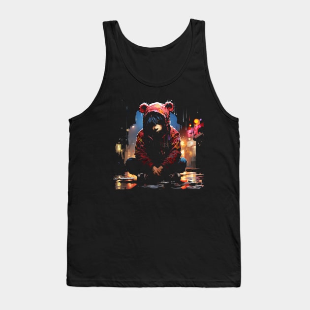 Emo Rapper Tank Top by apsi